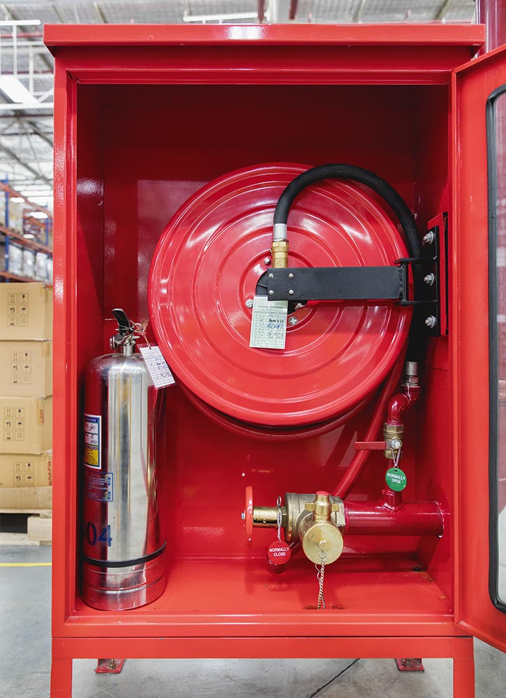 Fire Hose Reel UPVC Protective Cover - Firewize